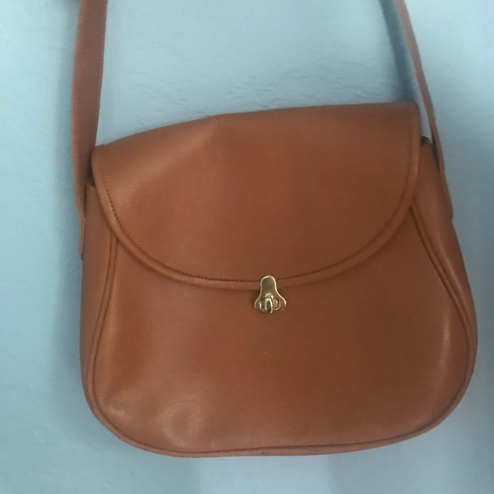Crouch & Fitzgerald Brown Shoulder Bag